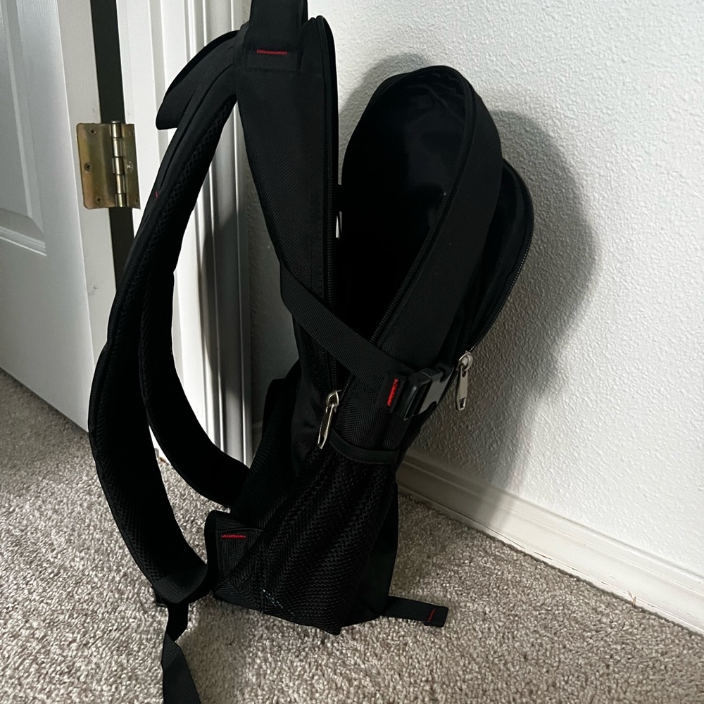 Black Backpack for Men - Picture 4 of 4